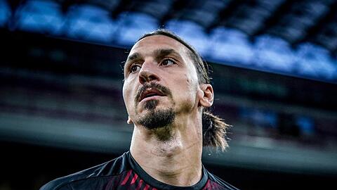 Der schwedische Stürmerstar Zlatan Ibrahimovic wurde positiv auf das Coronavirus getestet.