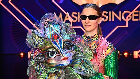 Joana Zimmer musste als Galax'Sis "The Masked Singer" in Show vier verlassen.
