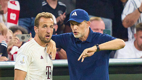 Harry Kane und Thomas Tuchel kennen sich gut aus ihrer gemeinsamen Zeit beim FC Bayern.