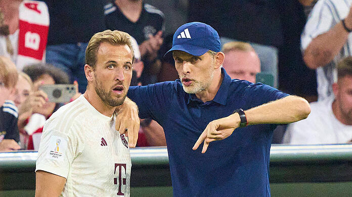 Harry Kane und Thomas Tuchel kennen sich gut aus ihrer gemeinsamen Zeit beim FC Bayern.