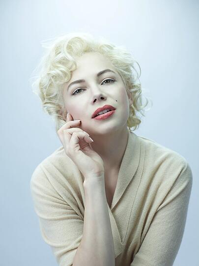 Zum Verwechseln ähnlich: Michelle Williams alias Marylin Monroe.