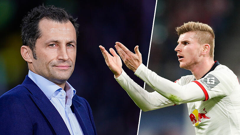 Timo Werner spielte eine herausragende Hinrunde. Bayern-Sportdirektor Hasan Salihamidzic glaubt dennoch nicht, dass der Leipziger zum Spielsystem der Münchner passt.