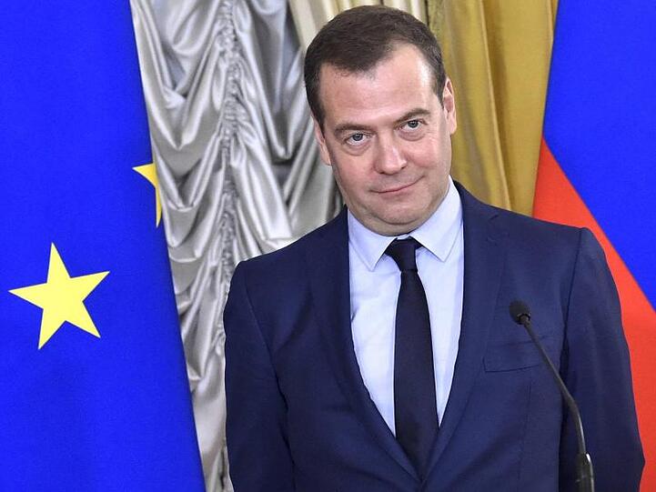Dmitri Medwedew war als Ministerpräsident Russlands zurückgetreten.