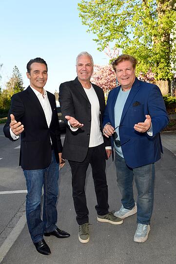 Erol Sander, Dave Kaufmann und Francis Fulton-Smith