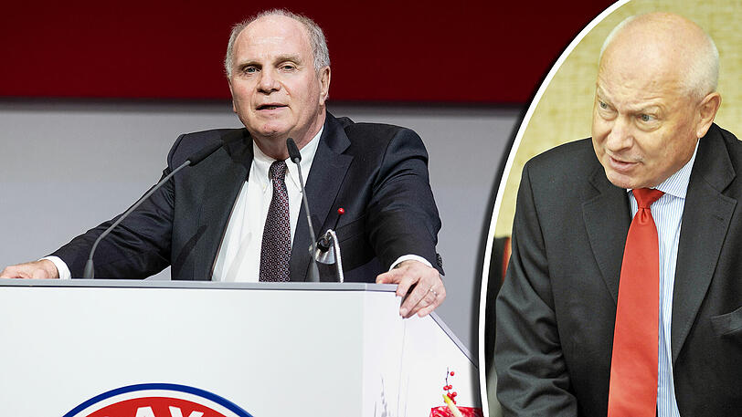 Hoeneß-Anwalt Ufer (rechts) kritisiert die Aussagen von NRW-Justizminister Kutschaty scharf.