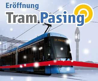 Am Samstag wird die Eröffnung der neuen Tramstrecke zum Pasinger Bahnhof groß gefeiert.