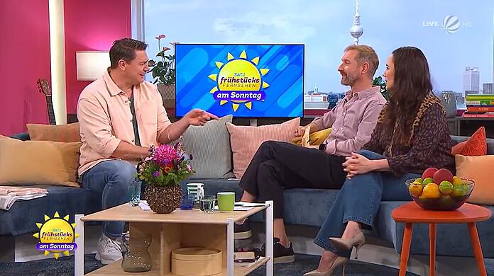 In der Sonntagsausgabe vom "Sat.1-Frühstücksfernsehen" kamen die Moderatoren auf die Neuigkeiten um Pietro Lombardi zu sprechen.