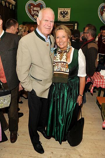 Wolfgang Wille (Mitinhaber Dallmayr) mit seiner Frau Marianne