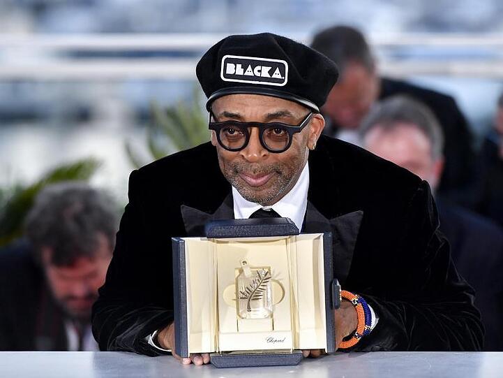 Beim Festival in Cannes hat Spike Lee mit seinem Film "BlackKklansman" bereits den Großen Preis der Jury gewonnen.