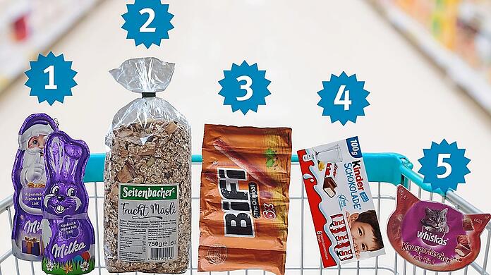 Diese fünf Produkte landen bei vielen im Einkaufskorb, aber Verbraucherschützer schlagen Alarm.