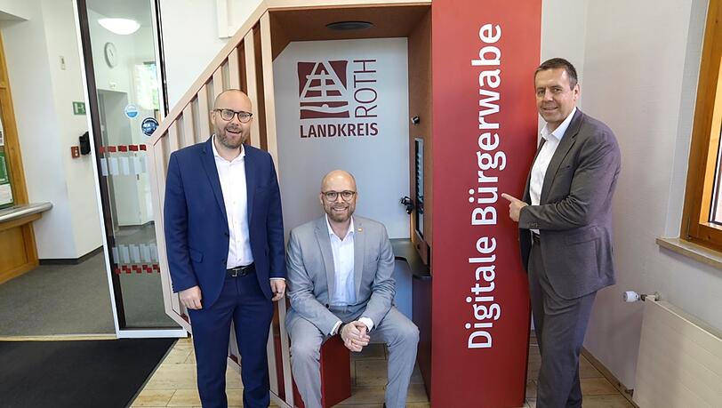 Die "B&uuml;rgerwabe" soll die Digitalisierung im Landkreis Roth vorantreiben.