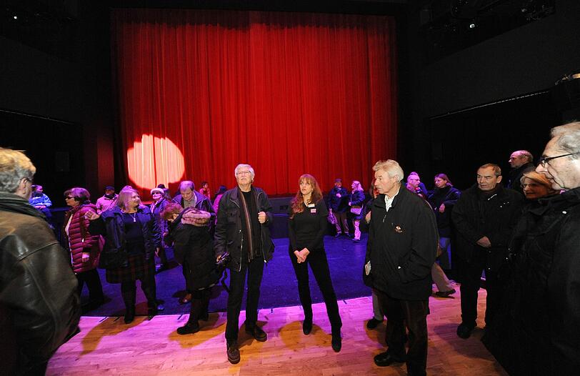 Am Tag der offenen Tür konnten die Münchner das Theater besichtigen.