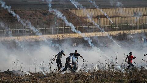 An Freitag hatte es in Gaza bereits Zusammenstöße zwischen palästinensischen Demonstranten und israelischen Streitkräften gegeben.