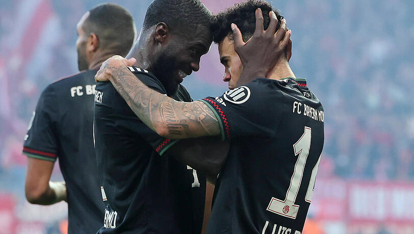Zwei Hoffnungsträger des FC Bayern im Pokal-Achtelfinale gegen Union Berlin: Dayot Upamecano (l.) und Luis Díaz.