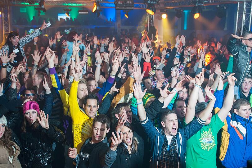 Snow Break Europe 2012 in Schladming: Die Bilder von der irren Party im Schnee