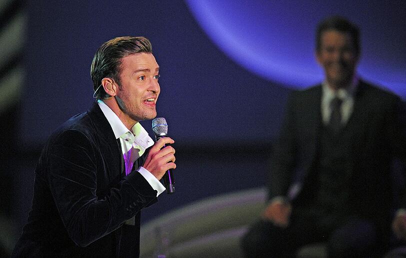 Justin Timberlake sorgt mit seinem Auftritt bei Wetten, dass ...? für viel Aufsehen.