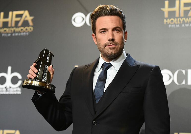 "Gone Girl" Hauptdarsteller Ben Affleck nahm für stellvertretend den Preis für den besten Film bei den Hollywood Film Awards entgegen.