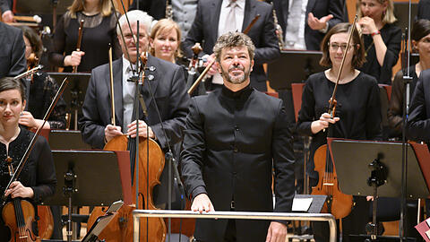 Pablo Heras-Casado und die Münchner Philharmoniker.
