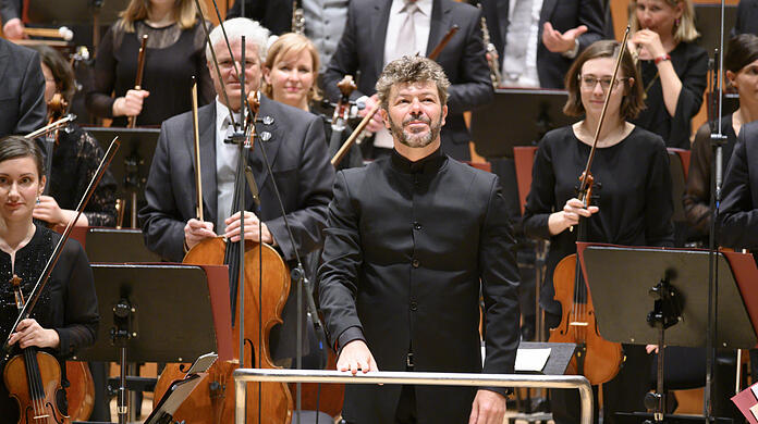 Pablo Heras-Casado und die Münchner Philharmoniker.