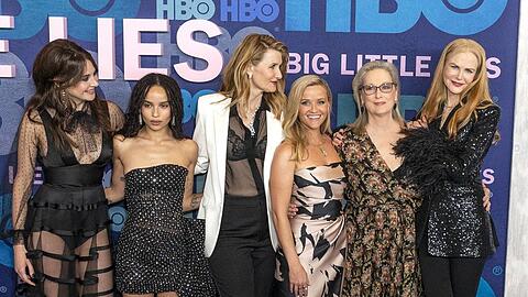 Kehren Shailene Woodley, Zoë Kravitz, Laura Dern, Reese Witherspoon, Meryl Streep und Nicole Kidman (v.l.n.r.) mit "Big Little Lies" zurück?