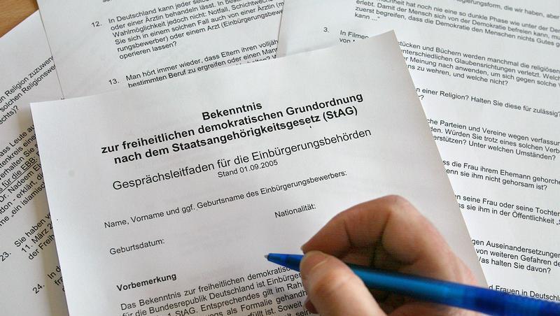 Einwanderungstest in Baden-Württemberg Einwanderungstest in Baden-Württemberg
