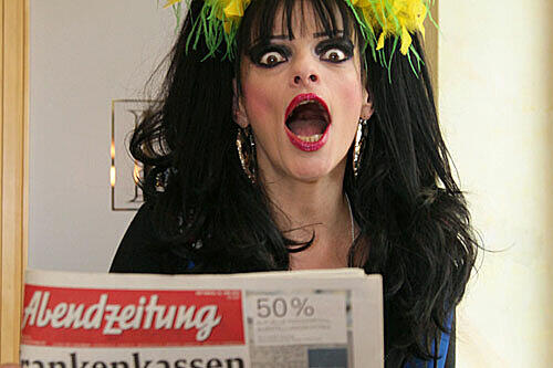 Mit der AZ: Nina Hagen