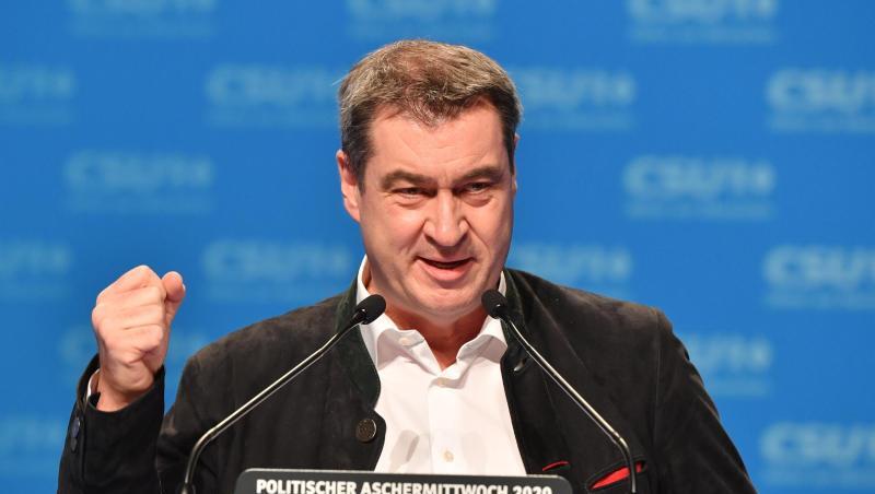 Markus Söder (CSU), Ministerpräsident von Bayern, spricht bei einer Veranstaltung. Foto: Peter Kneffel/dpa Markus Söder (CSU), Ministerpräsident von Bayern, spricht bei einer Veranstaltung. Foto: Peter Kneffel/dpa