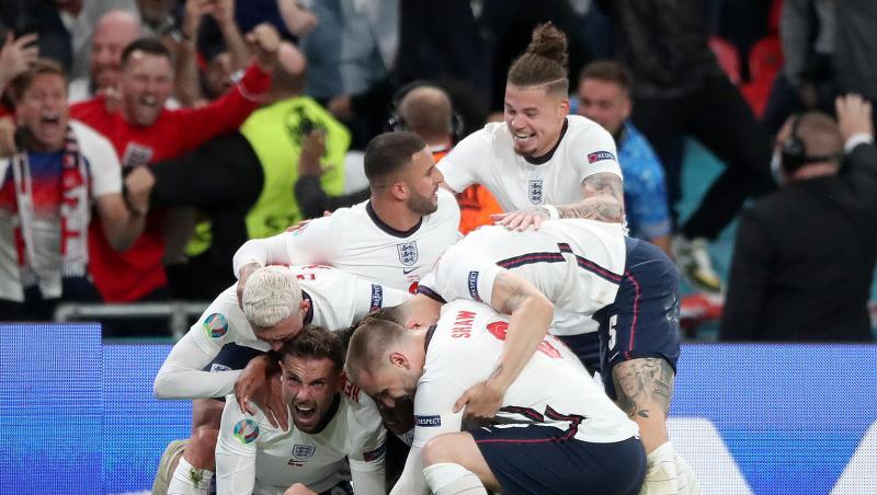 England steht nach dem Sieg gegen Dänemark im EM-Finale gegen Italien.