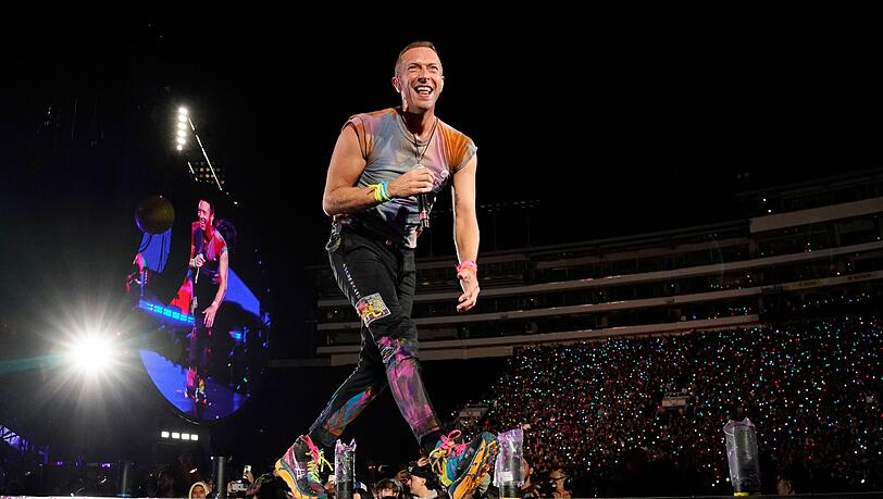 "Entweder haben sie eine Affäre, oder sie sind einfach sehr schüchtern", kommentierte Frontmann Chris Martin. (Archivbild)