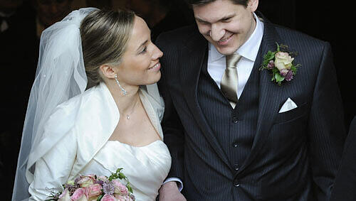 Ministerin Kristina Schröder an ihrem Hochzeitstag Ministerin Kristina Schröder an ihrem Hochzeitstag