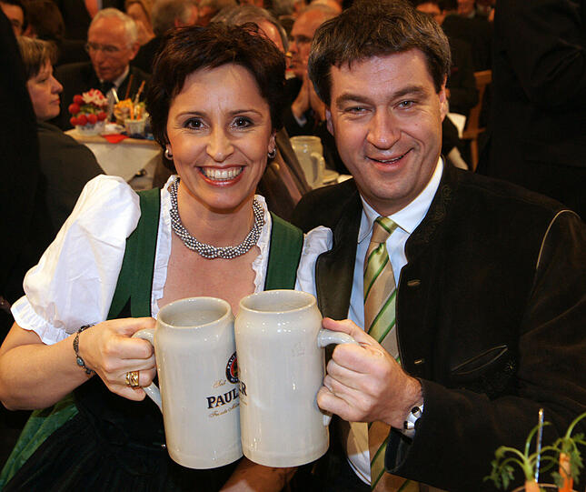 Christine Haderthauer mit Markus Söder.