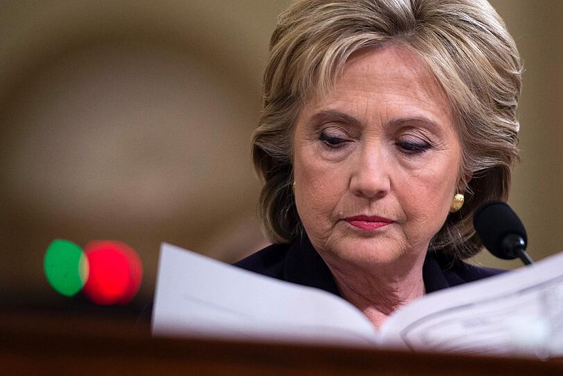Hillary Clinton hat derzeit wenig Anlass zur Freude.