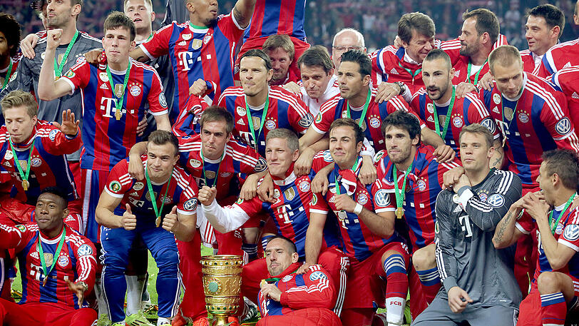 17. Mai 2014, Finale: Dortmund - FC Bayern 0:2 n.V.