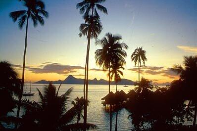 Tahiti, Sonnenaufgang,  Foto: Rainer Krause