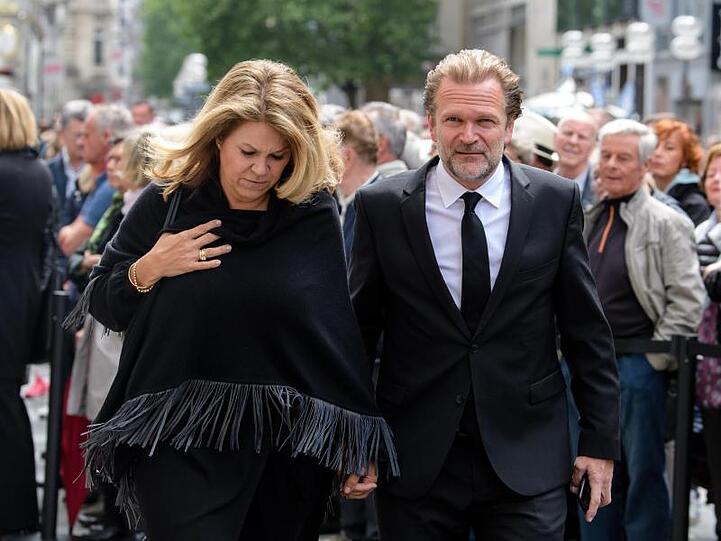 Götz Otto und Frau Sabine.
