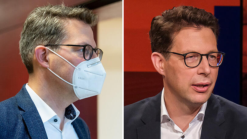 Aus Grau wurde Braun: Markus  Blume zeigte sich bei "Hart aber fair" mit gefärbten Haaren