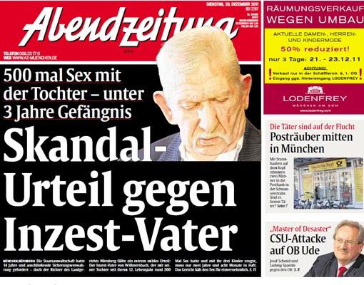 Jahres-Rückblick: Rückblick: Das Jahr 2011 in AZ-Schlagzeilen - München - Abendzeitung München