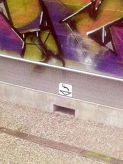 Der Fluchtweg.