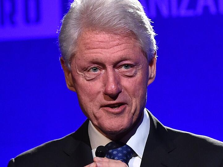 Bill Clinton bei einer Benefiz-Veranstaltung in Beverly Hills