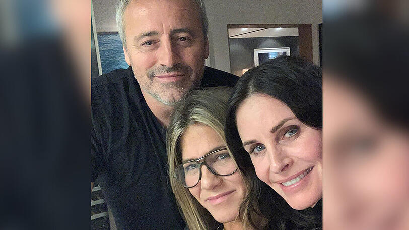 Immerhin drei "Friends" auf einem Bild