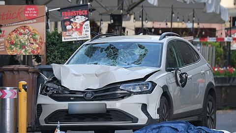 Am Montagnachmittag war der 33-j&auml;hrige Deutsche aus Leipzig dort mit seinem Wagen in die Fu&szlig;g&auml;ngerzone gefahren und hatte mehrere Menschen mit seinem Auto angefahren. (Archivbild)