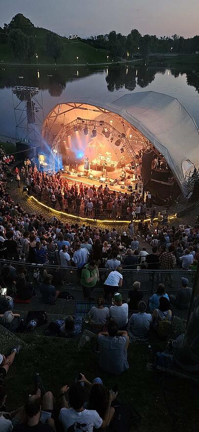 Der Eintritt ist frei beim Theatron-Musiksommer.