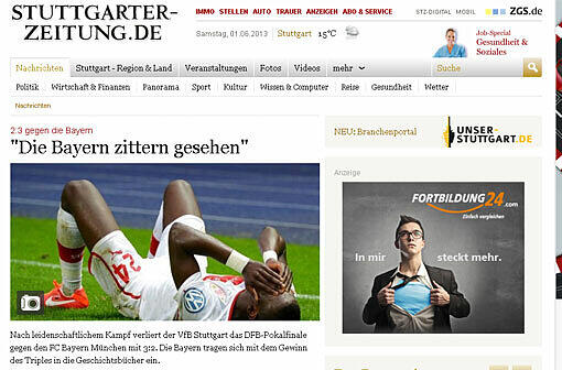 Das schreiben die Websiten der deutschen Zeitungen und Magazine zum DFB-Pokalfinale und dem Triple des FC Bayern München.
