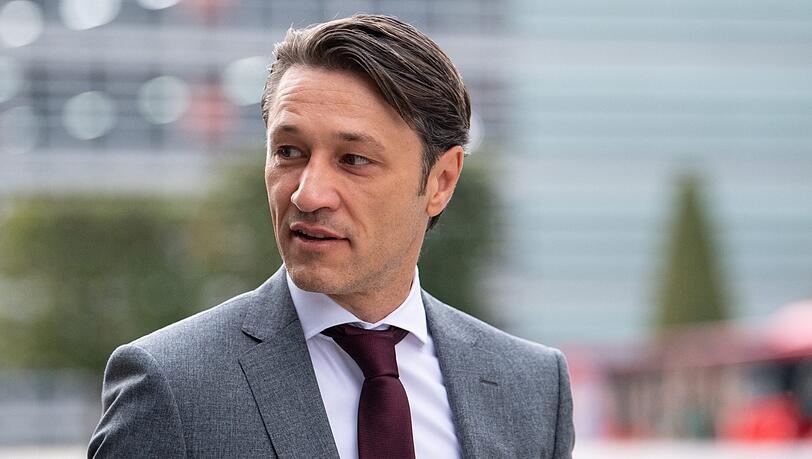 Trainer Niko Kovac vor der Abreise des FC Bayern nach Athen. Trainer Niko Kovac vor der Abreise des FC Bayern nach Athen.