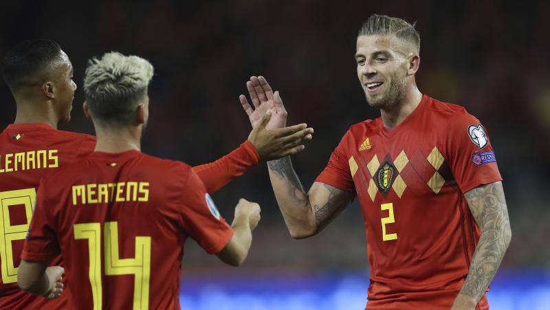 Belgien hat sich für die EM-Endrunde qualifiziert. Belgien hat sich für die EM-Endrunde qualifiziert.