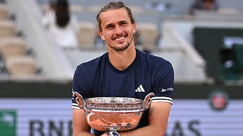 Alexander Zverev feierte am Sonntag seinen ersten Grand-Slam-Titel.