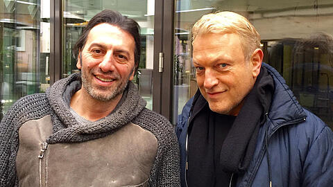 Zwei Nightlife-Experten: Ugo Crocamo (l.) und sein neuer Betriebsleiter für die &bdquo;Tresor Lounge&ldquo;, Norbert Schmitz.