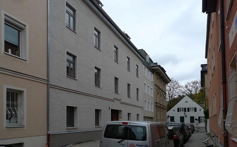 Nachher: Die neue Fassade der Wagnerstraße 3.