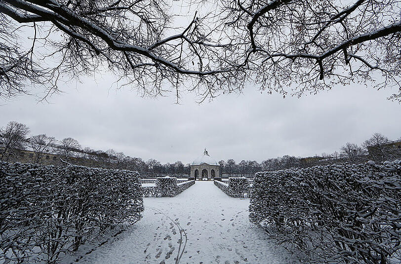 Dianatempel im Hofgarten.