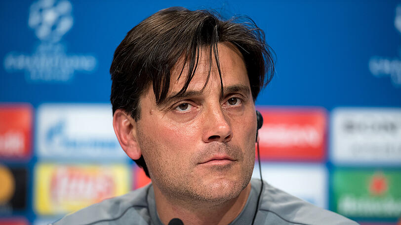 Vincenzo Montella, Trainer des FC Sevilla, möchte mit seiner Mannschaft ins Halbfinale der Champions League.